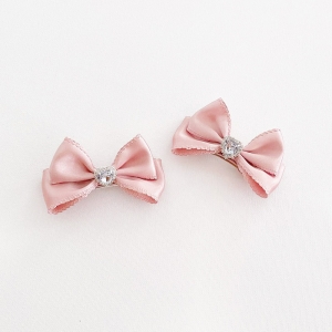 Girl Hair Clip Bow Stand Pair (GHP9266)